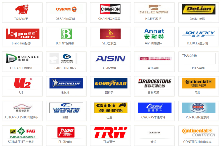 世界知名汽車配件品牌logo標(biāo)志設(shè)計圖片大全，汽配標(biāo)志圖片大全
