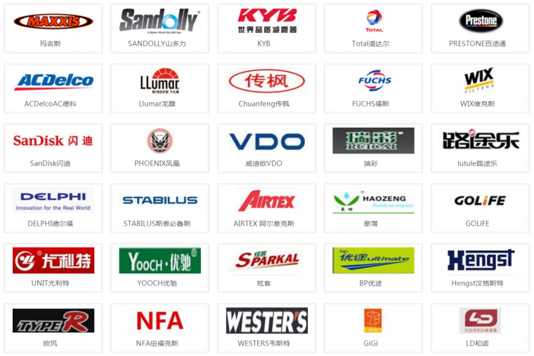 世界知名汽車配件品牌logo標(biāo)志設(shè)計圖片大全，汽配標(biāo)志圖片大全