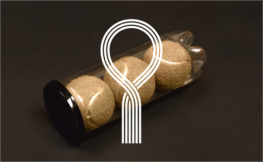 ‘金球獎’網(wǎng)球大賽賽事金色線條LOGO設計-上海logo設計公司