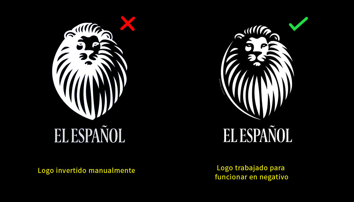 反白標(biāo)志如何設(shè)計-ElEspa?ol標(biāo)志