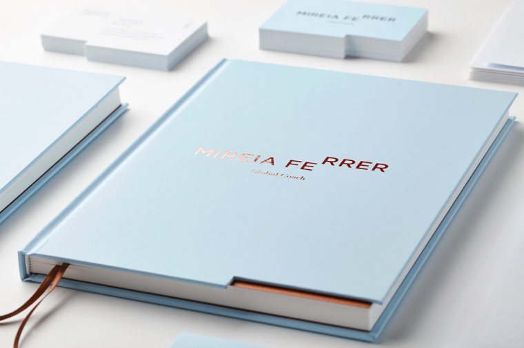 尊貴而優(yōu)雅的生活教練Mireia Ferrer品牌VI形象設(shè)計