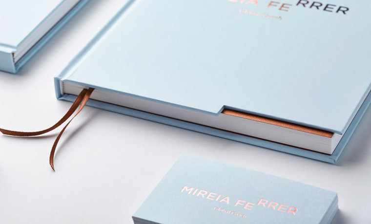尊貴而優(yōu)雅的生活教練Mireia Ferrer品牌VI形象設(shè)計