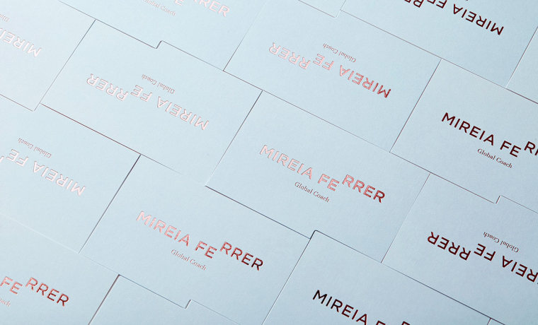 尊貴而優(yōu)雅的生活教練Mireia Ferrer品牌VI形象設(shè)計