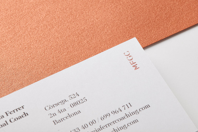 尊貴而優(yōu)雅的生活教練Mireia Ferrer品牌VI形象設(shè)計