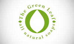 上海尚略logo設(shè)計(jì)公司分享：10個(gè)最佳的葉子logo設(shè)計(jì)-綠色全天然香皂logo