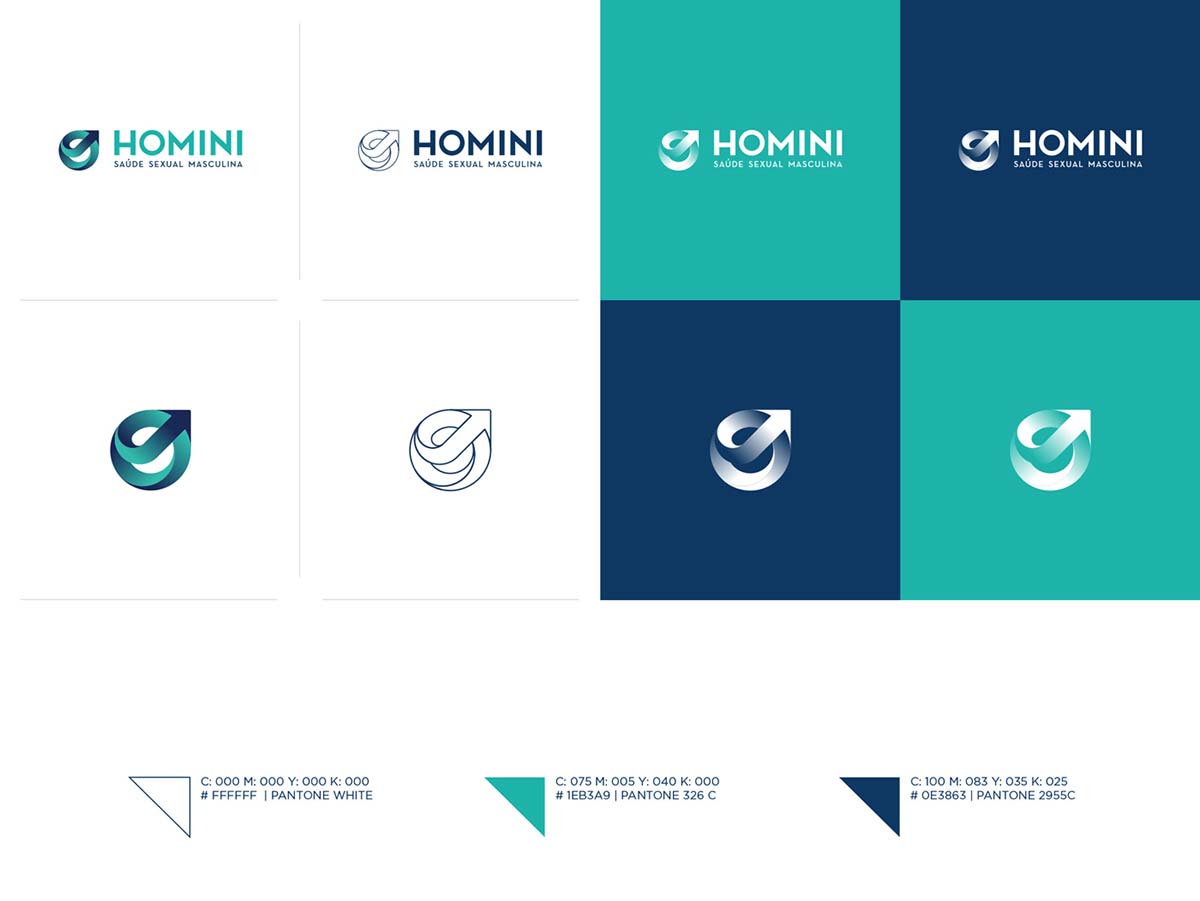  男性?？漆t(yī)院標識logo設計-上海logo設計公司