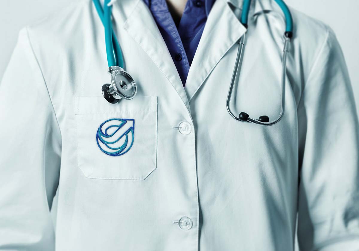  男性?？漆t(yī)院標識logo設計-上海logo設計公司