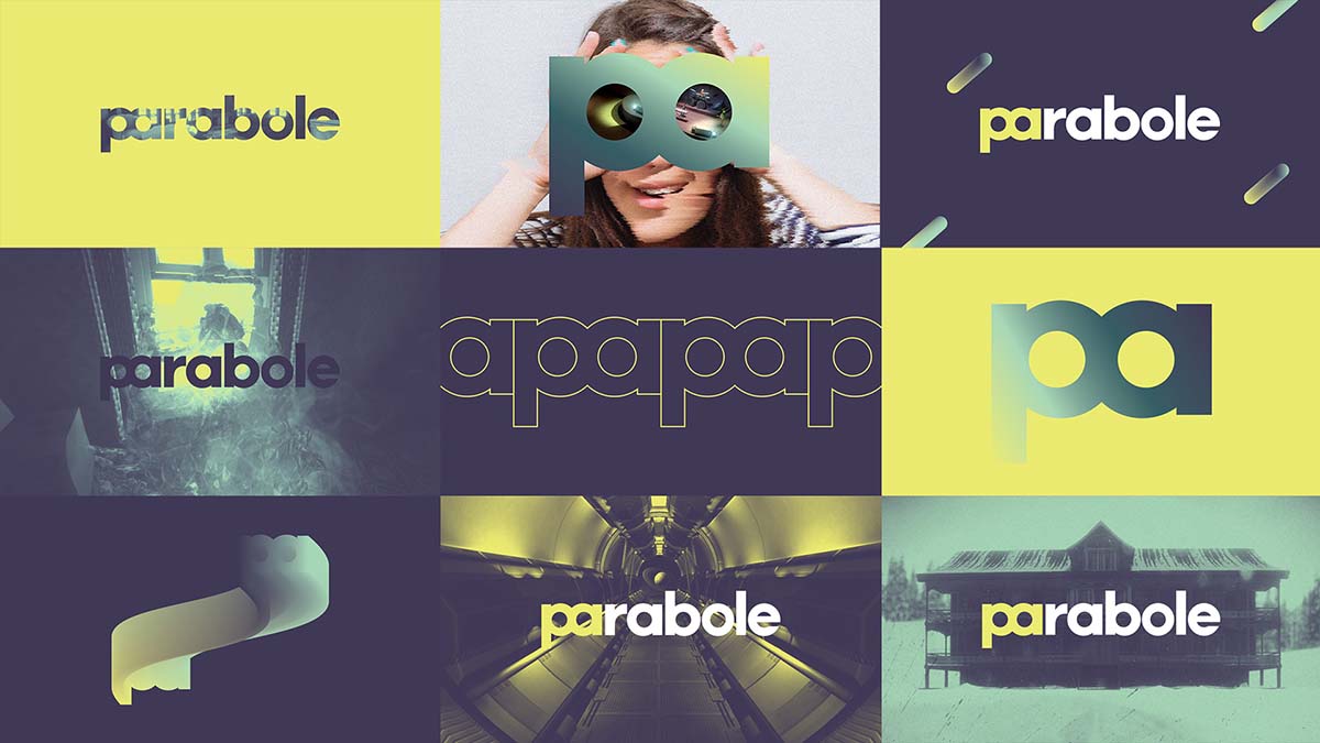 Parabole游戲公司企業(yè)VI形象設(shè)計(jì)“玩轉(zhuǎn)字母與望遠(yuǎn)鏡”