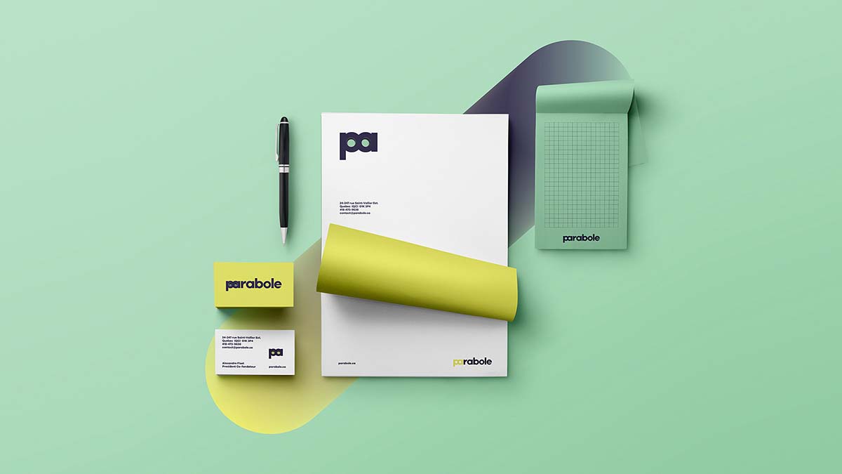 Parabole游戲公司企業(yè)VI形象設(shè)計(jì)“玩轉(zhuǎn)字母與望遠(yuǎn)鏡”