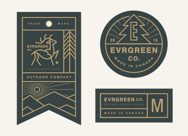 50個(gè)創(chuàng)意卓越服裝品牌標(biāo)志設(shè)計(jì)靈感