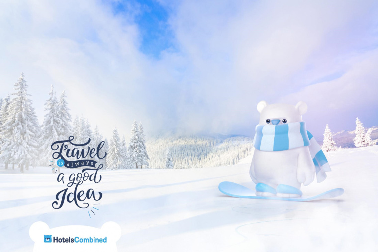HotelsCombined酒店搜索引擎“旅行總是一個(gè)好主意”旅游平面創(chuàng)意廣告賞析