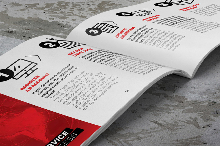 Ship Afrik 全球海運(yùn)航運(yùn)物流公司宣傳畫冊(cè)設(shè)計(jì)