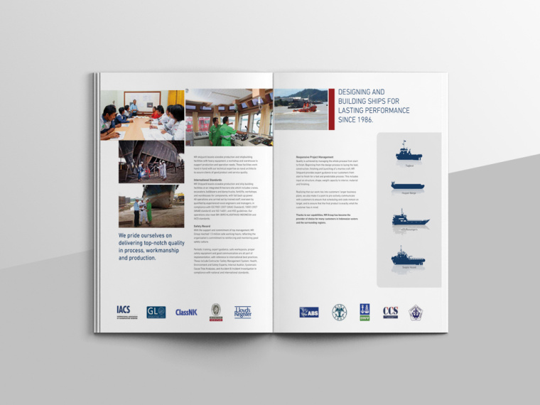 MR Group 船舶建設(shè)制造公司宣傳畫冊設(shè)計-上海畫冊設(shè)計公司