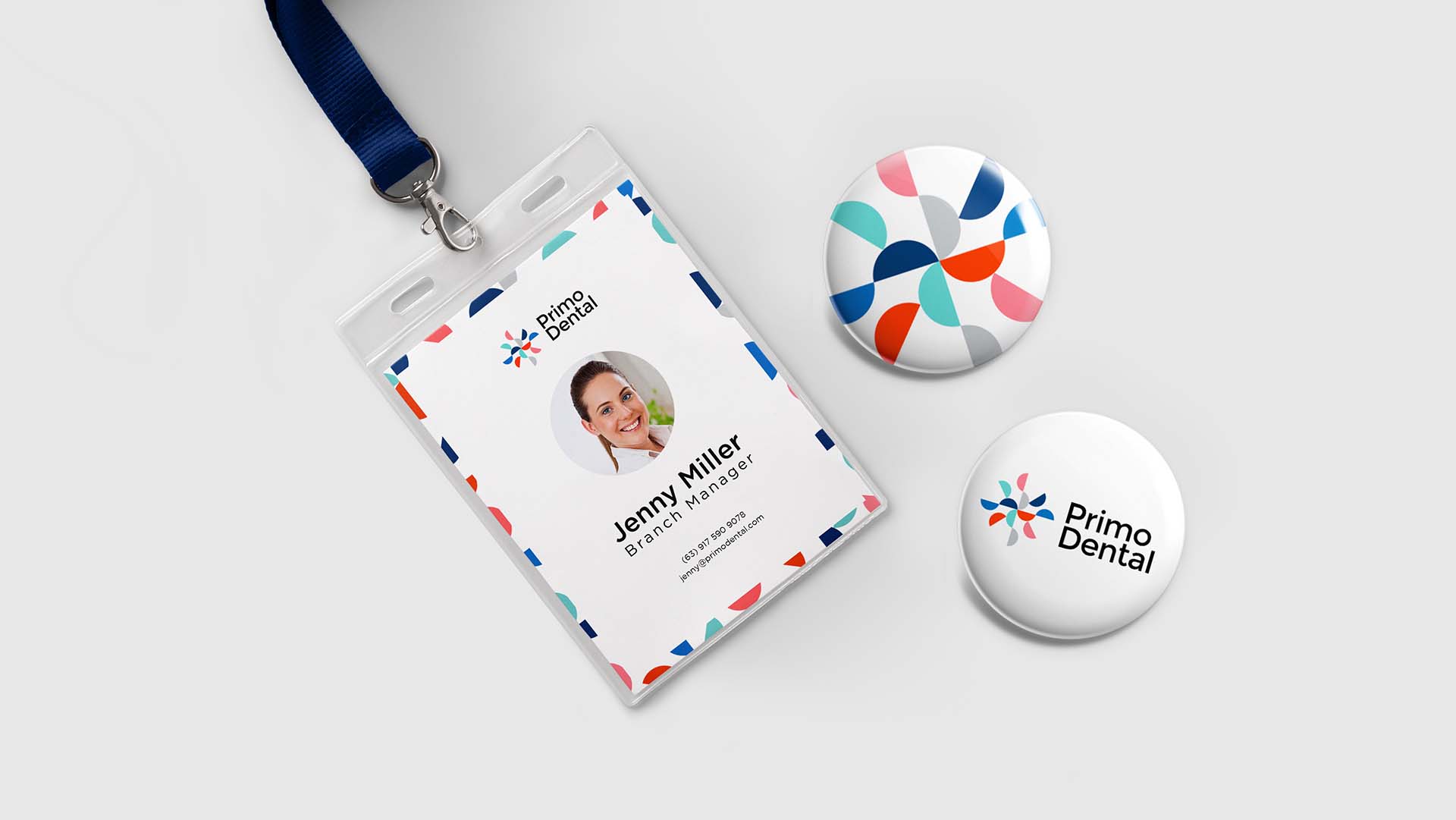 傳達(dá)微笑理念的Primo Dental牙科牙醫(yī)連鎖機(jī)構(gòu)logo設(shè)計(jì)品牌VI形象設(shè)計(jì)