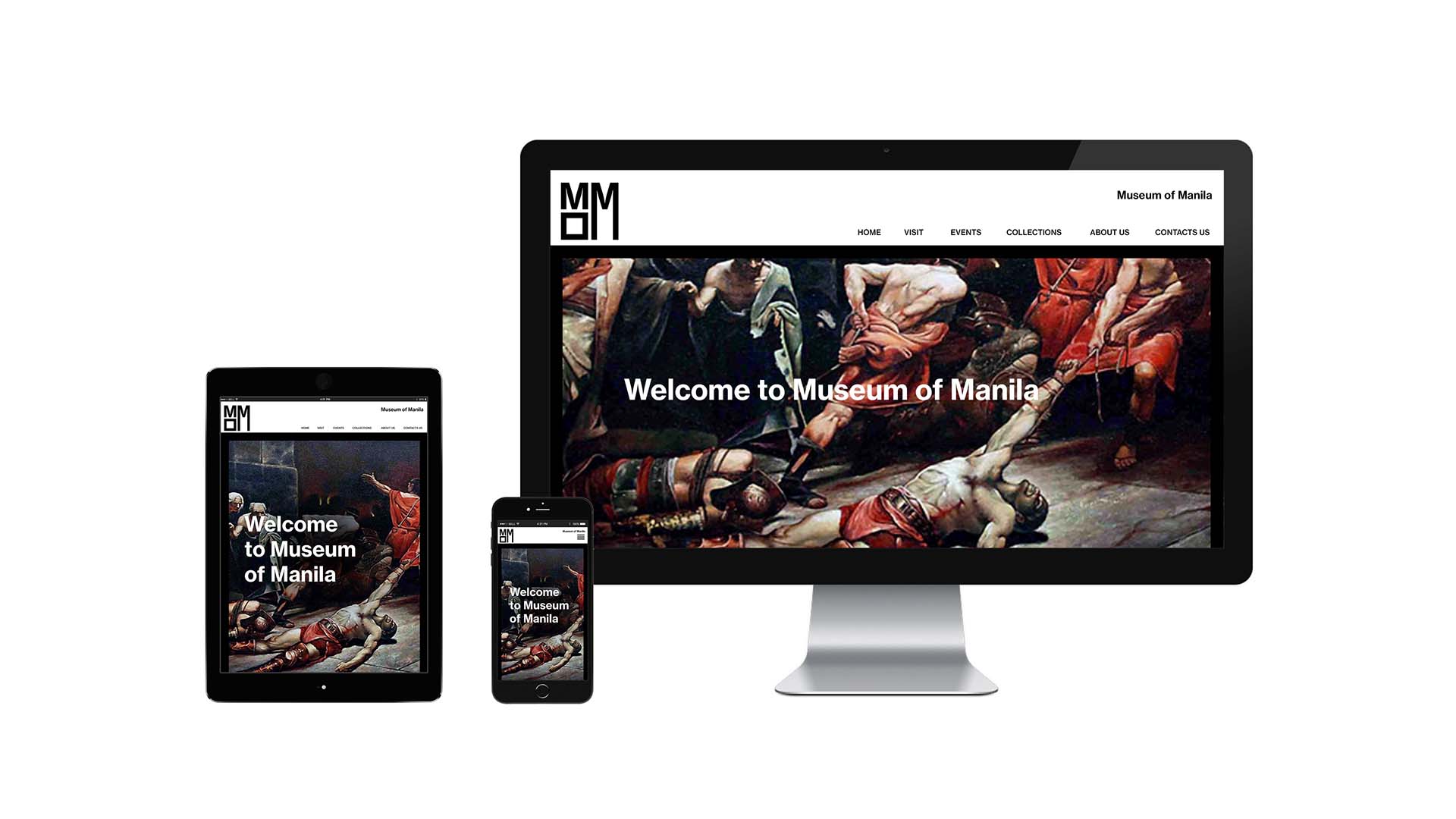 菲律賓馬尼拉博物館品牌視覺形象-VI設(shè)計-網(wǎng)站設(shè)計