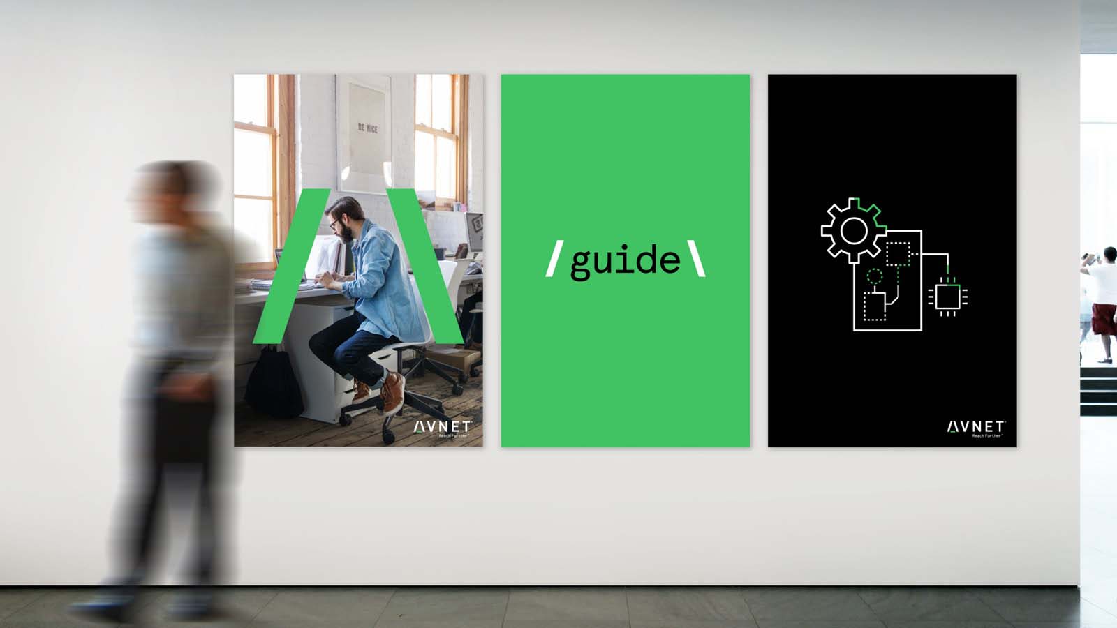 AVNET電子元件集團(tuán)新品牌logo與視覺(jué)形象VI設(shè)計(jì)