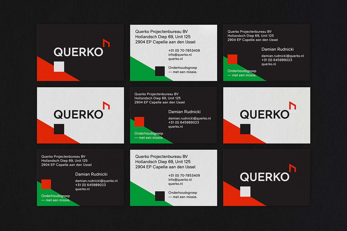 Querko 房屋翻新維護(hù)公司新品牌VI形象視覺設(shè)計(jì)