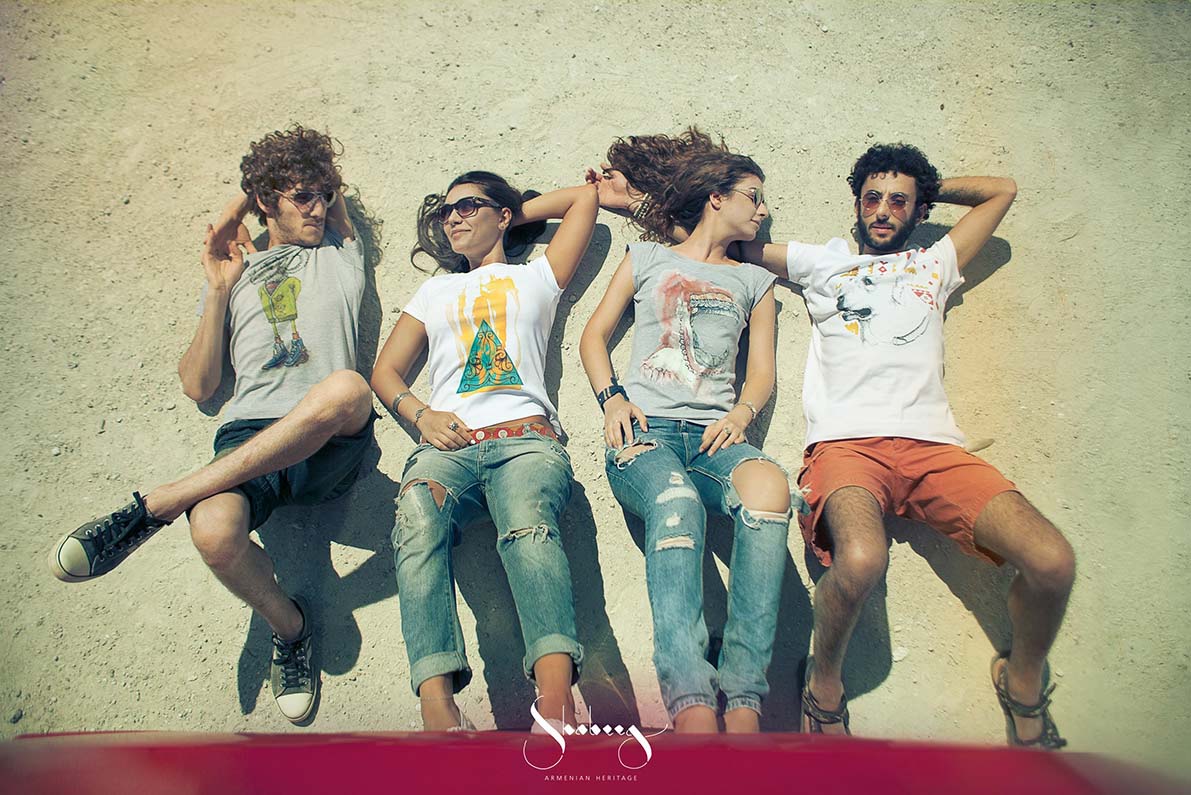 像素民族風(fēng)格Shabeeg亞美尼亞服裝品牌視覺設(shè)計(jì)