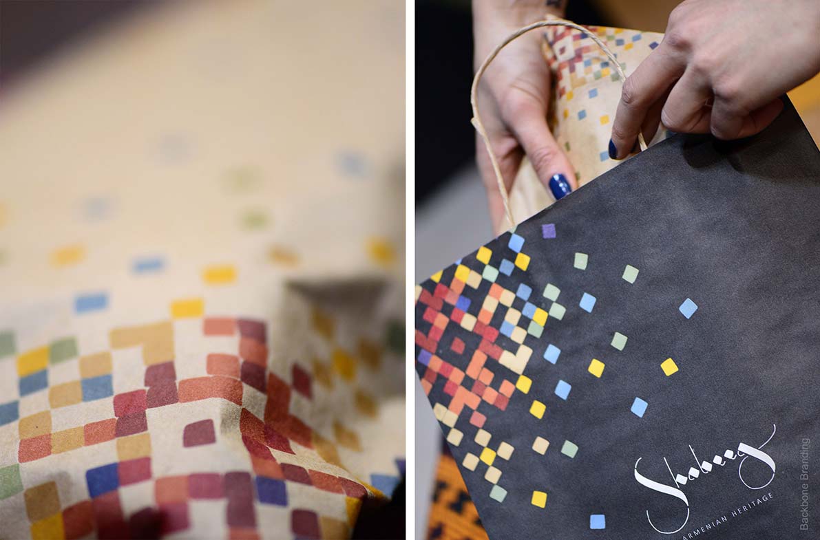 像素民族風(fēng)格Shabeeg亞美尼亞服裝品牌視覺設(shè)計(jì)