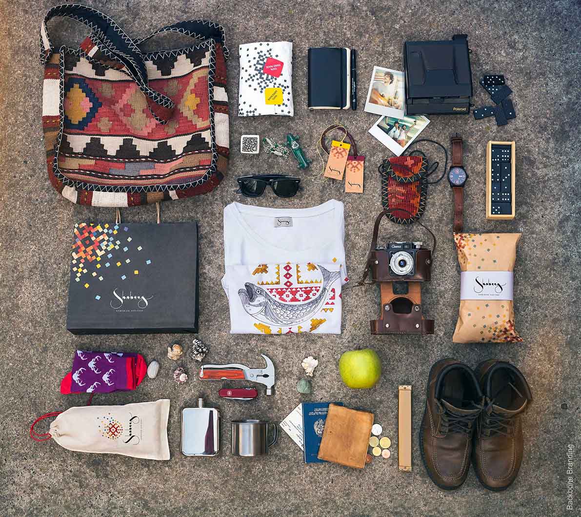 像素民族風(fēng)格Shabeeg亞美尼亞服裝品牌視覺設(shè)計(jì)