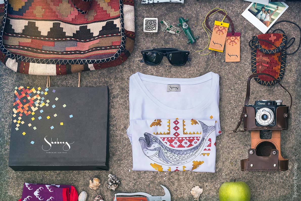 像素民族風(fēng)格Shabeeg亞美尼亞服裝品牌視覺設(shè)計(jì)