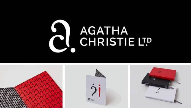 正負空間logo-Agatha 出版公司logo設(shè)計