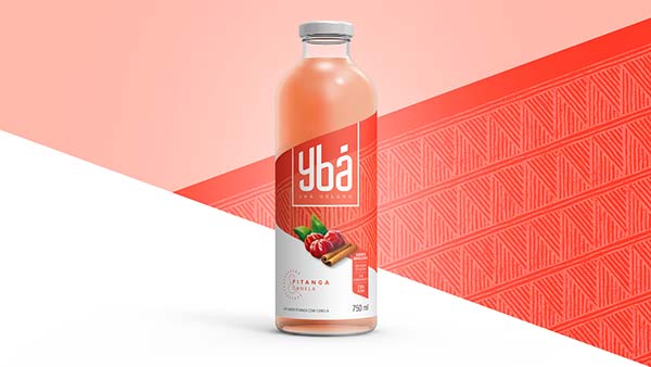 引用神話色彩和水果結(jié)合的Ybá冰茶飲料包裝設(shè)計(jì)欣賞