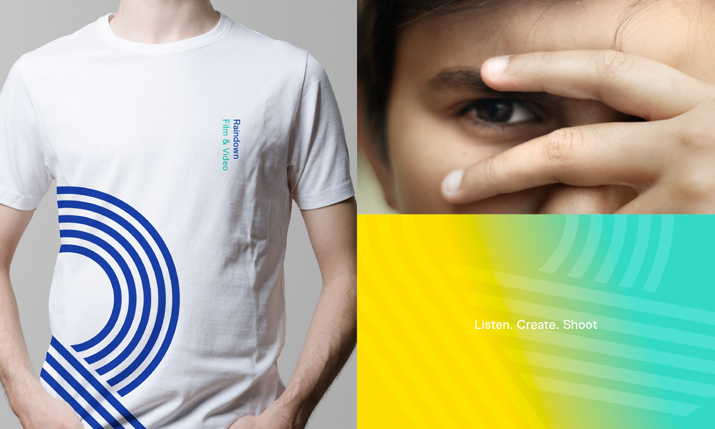 Raindown電影工作室標(biāo)志設(shè)計品牌形象設(shè)計