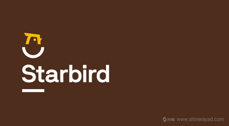 Starbird 炸雞快餐餐廳餐飲logo設(shè)計(jì)-上海logo設(shè)計(jì)公司