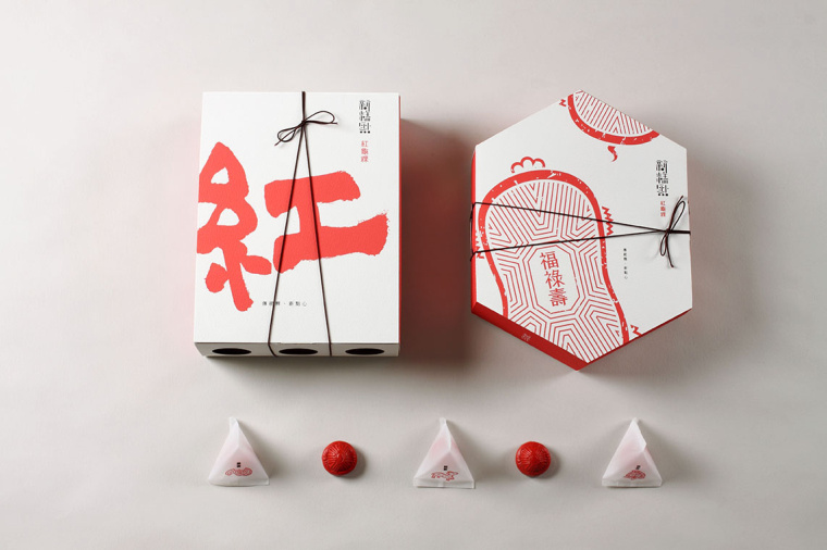 福祿壽中式糕點(diǎn)禮盒包裝設(shè)計欣賞-上海包裝設(shè)計公司