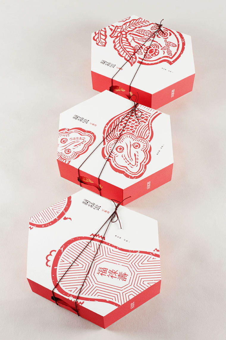 福祿壽中式糕點(diǎn)禮盒包裝設(shè)計(jì)欣賞-上海包裝設(shè)計(jì)公司