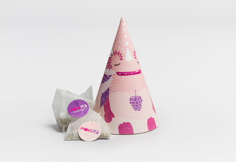 冰淇淋蛋筒造型兒童茶葉創(chuàng)意包裝設(shè)計(jì)-上海包裝設(shè)計(jì)公司設(shè)計(jì)欣賞