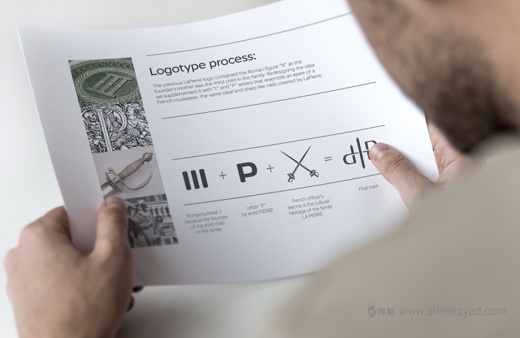 LaPierre 指甲油品牌logo設計-上海logo設計公司