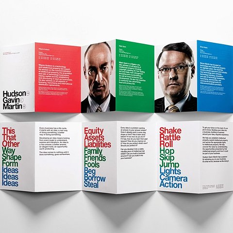 上海畫冊設計公司分享：13個折疊的宣傳冊設計宣傳折頁設計創(chuàng)意案例