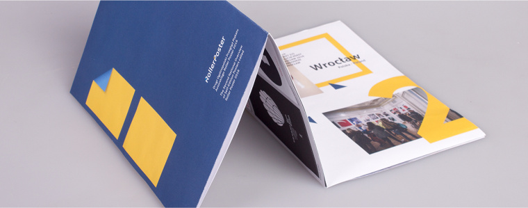 為波蘭海報(bào)展設(shè)計(jì)展做的多重化用途的宣傳冊(cè)