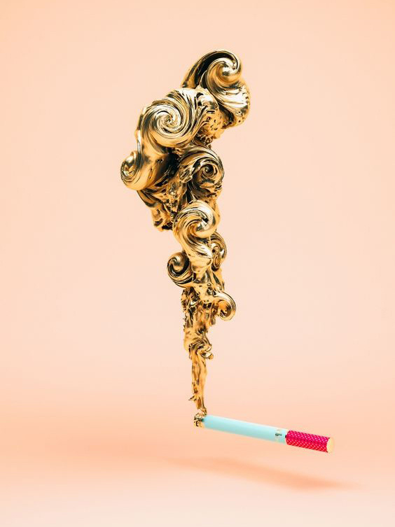 2018年最佳平面設(shè)計趨勢-終極指南-金屬元素