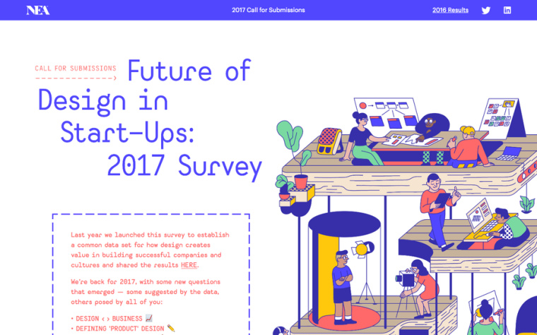 2018年激動(dòng)人心的平面設(shè)計(jì)趨勢(shì)-自定義圖形藝術(shù)和插圖