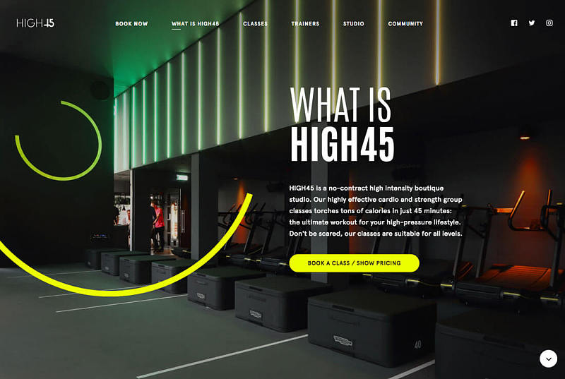 2018網(wǎng)站背景設(shè)計五大趨勢-1.圖像上的幾何圖案