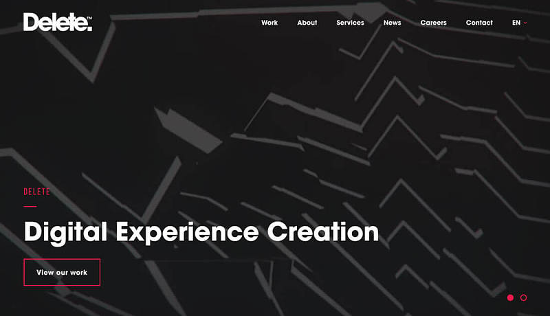 2018網(wǎng)站背景設(shè)計五大趨勢-抽象藝術(shù)