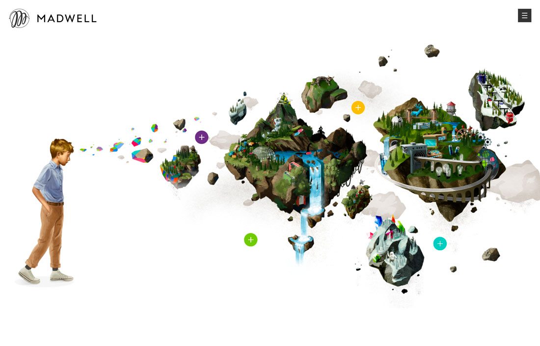 上海網(wǎng)站設(shè)計教程：有趣的交互和視差效果，帶給您不一樣的網(wǎng)站體驗-形象化“數(shù)字”現(xiàn)實