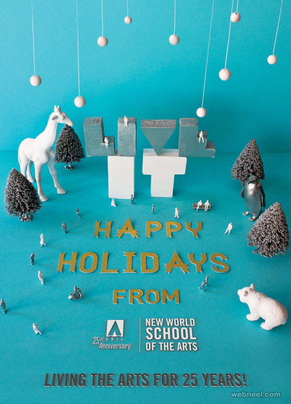 50張最佳圣誕節(jié)平面創(chuàng)意廣告佳作-上海廣告設(shè)計(jì)公司