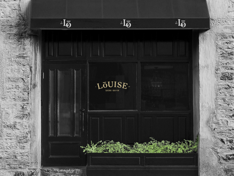 混合傳統(tǒng)與現(xiàn)代性的Louise酒館餐廳logo設(shè)計(jì)VI設(shè)計(jì)欣賞 混合傳統(tǒng)與現(xiàn)代性的Louise酒館餐廳logo設(shè)計(jì)VI設(shè)計(jì)欣賞