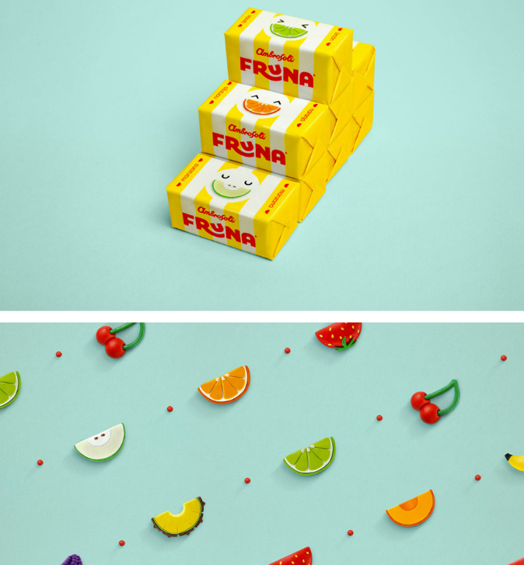 Fruna 糖果包裝視覺識別設(shè)計(jì)