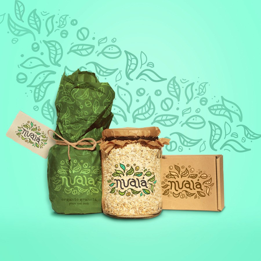 有機(jī)燕麥 - 品牌logo+包裝設(shè)計-上海包裝設(shè)計公司