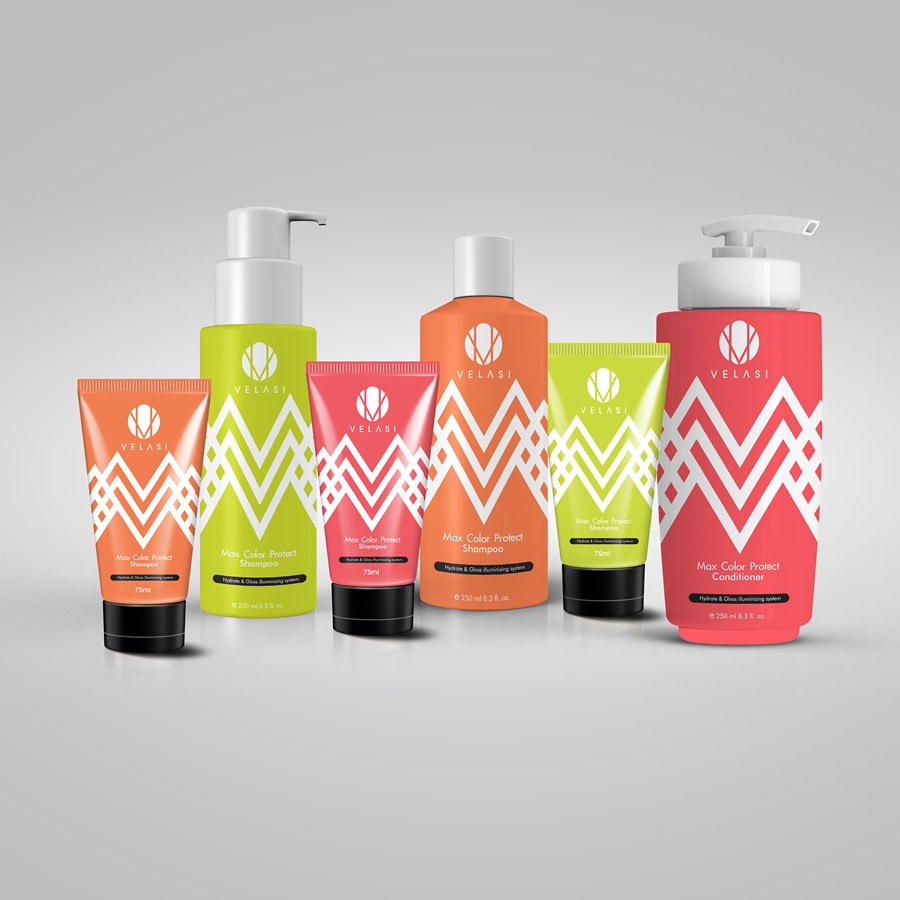 VELASI美發(fā)美容產(chǎn)品包裝設(shè)計-上海包裝設(shè)計公司