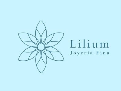 百合花型珠寶logo設(shè)計