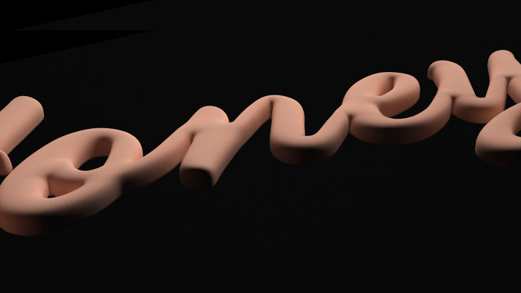 Jim Beam 蜂蜜徽標(biāo)logo設(shè)計(jì)-立體手寫字