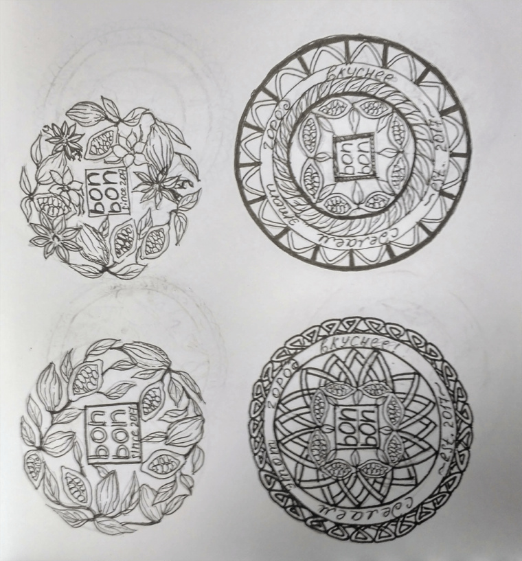 食物花卉圖案徽標(biāo)風(fēng)格 BonBon 咖啡廳餐廳標(biāo)志設(shè)計VI形象設(shè)計欣賞 食物花卉圖案徽標(biāo)風(fēng)格 BonBon 咖啡廳餐廳標(biāo)志設(shè)計VI形象設(shè)計欣賞