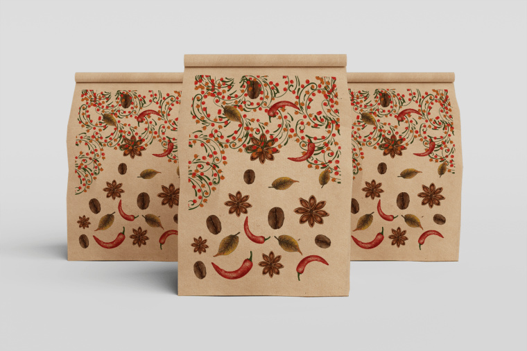 食物花卉圖案徽標(biāo)風(fēng)格 BonBon 咖啡廳餐廳標(biāo)志設(shè)計VI形象設(shè)計欣賞 食物花卉圖案徽標(biāo)風(fēng)格 BonBon 咖啡廳餐廳標(biāo)志設(shè)計VI形象設(shè)計欣賞