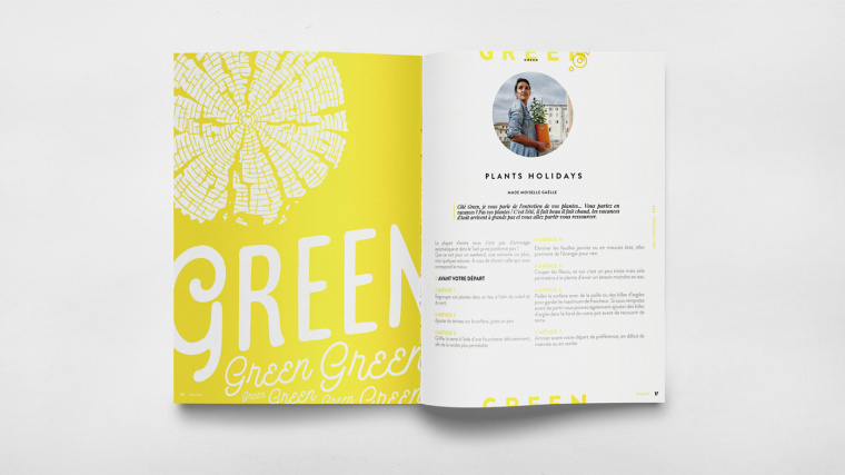 上海畫冊設計公司欣賞：美麗明黃色的黑蘋果雜志畫冊設計